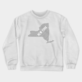 New York State pencil Crewneck Sweatshirt